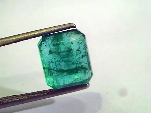 3.70 Ct Untreated Natural Zambian Emerald Gemstone Panna