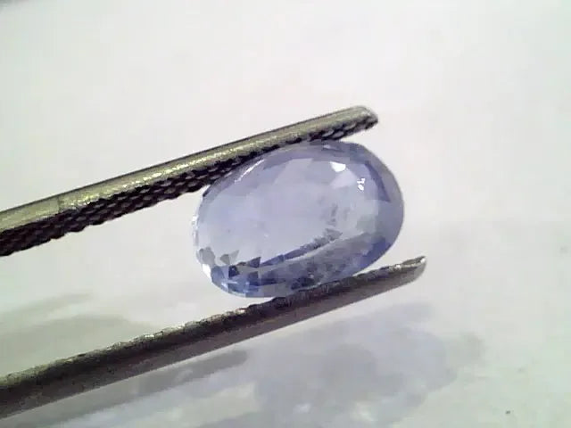 3.69 Ct Unheated Untreated Natural Ceylon Blue Sapphire Neelam - Venus Gems