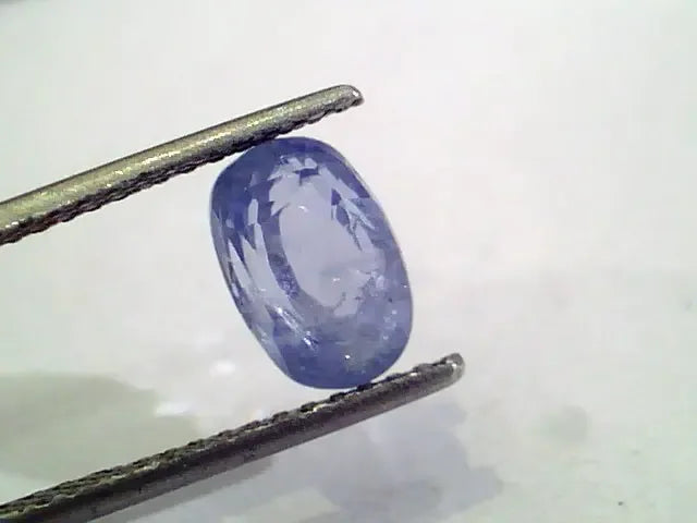 3.69 Ct Unheated Untreated Natural Ceylon Blue Sapphire Neelam - Venus Gems