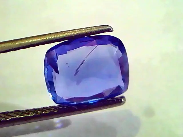 3.72 Ct Unheated Untreated Natural Ceylon Blue Sapphire Neelam AA