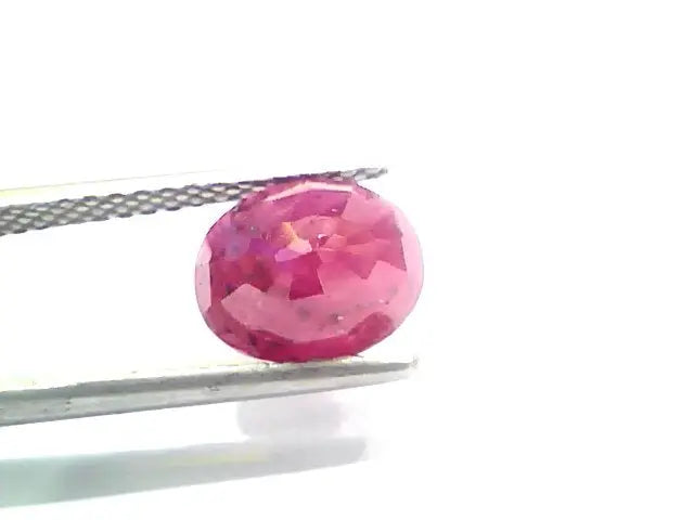 3.75 Ct Certified Unheated Untreated Natural New Burma Ruby