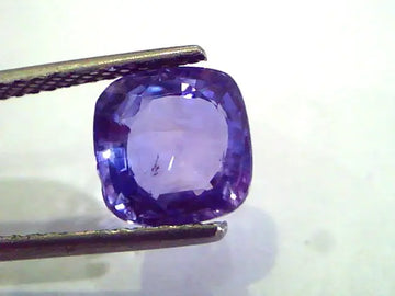 3.72 Ct 6.25 Ratti Unheated Untreated Natural Ceylon Blue Neelam