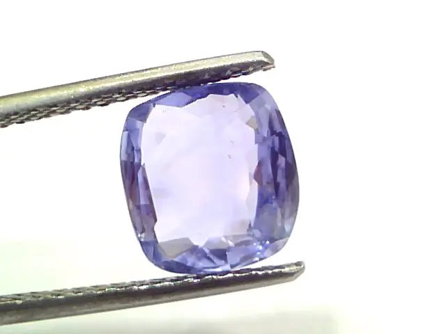 3.74 Ct GII Certified Unheated Untreated Natural Ceylon Blue Sapphire