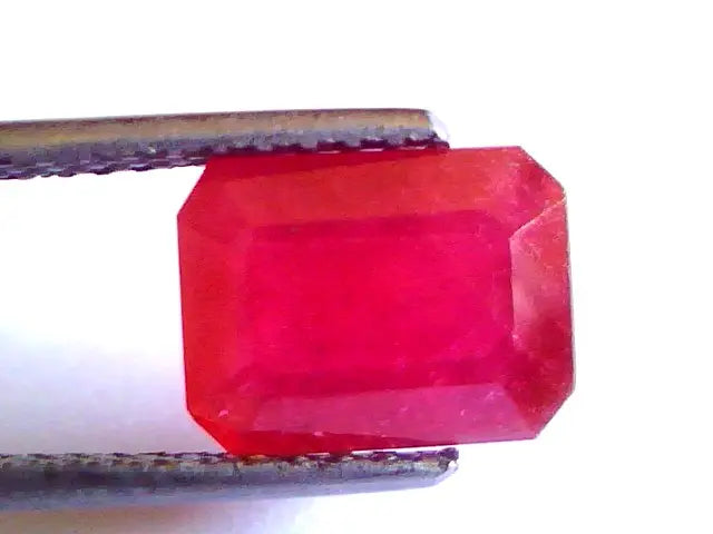 3.80 Ct Natural New burma Ruby,Real Manik Gemstone