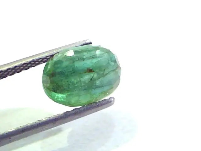 3.77 Ct Unheated Untreated Natural Zambian Emerald Panna Gems