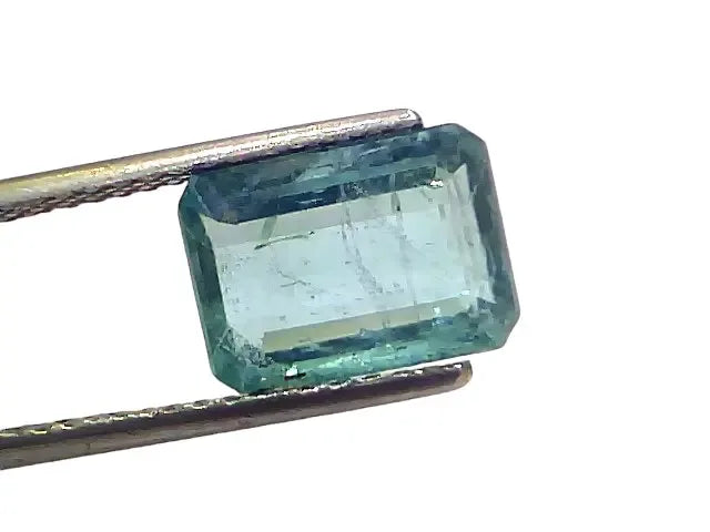 3.75 Ct GII Certified Untreated Natural Zambian Emerald Panna Gemstone - Venus Gems