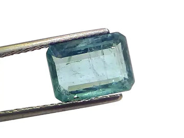 3.75 Ct GII Certified Untreated Natural Zambian Emerald Panna Gemstone - Venus Gems