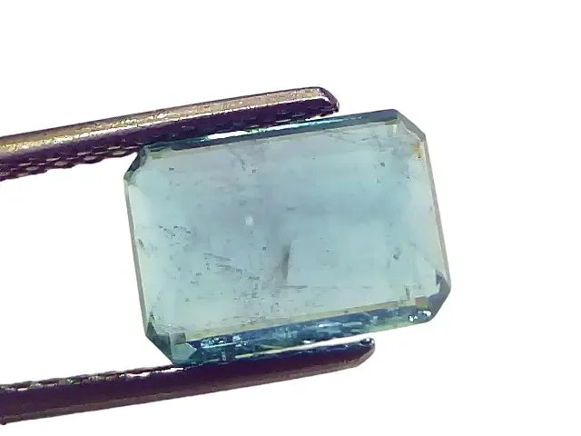 3.75 Ct GII Certified Untreated Natural Zambian Emerald Panna Gemstone - Venus Gems