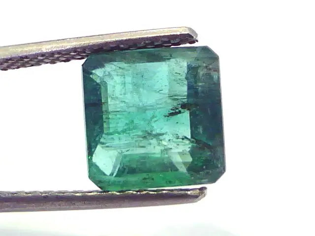 3.81 Ct Unheated Untreated Natural Zambian Emerald AAA