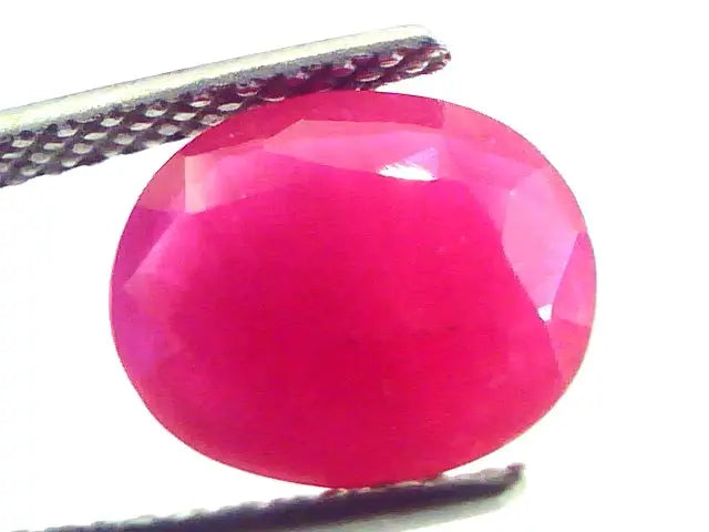 3.81 Ct Untreated Natural Old Burma Ruby Gemstone Manik