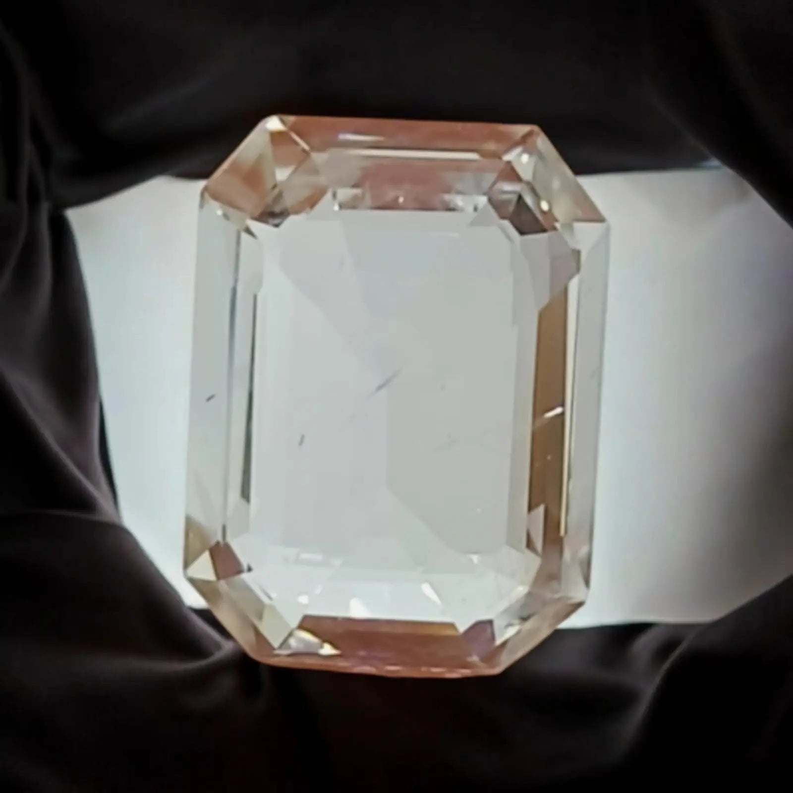 3.75 Ct IGI Certified Unheated Untreated Natural Premium White Sapphire