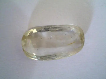 3.75 Ct Unheated Untreated Natural Ceylon Yellow Sapphire Gems