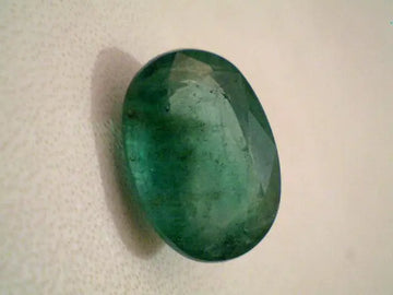 3.75 Carat Natural Untreated Premium Colour Zambian Emerald A+