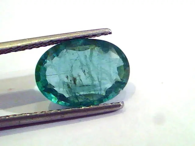 3.76 Ct Untreated Natural Zambian Emerald Gemstone Panna stone