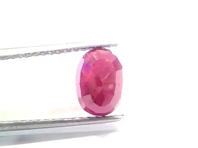 3.80 Ct Certified Unheated Untreated Natural New Burma Ruby