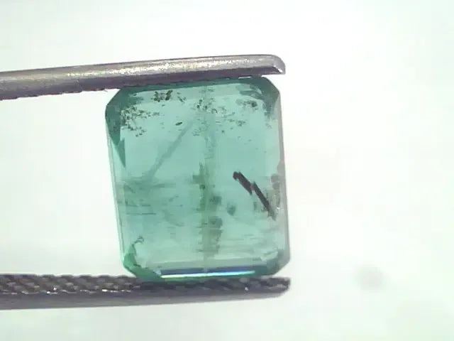 3.80 Ct Untreated Natural Zambian Emerald Gemstone Panna Gems - Venus Gems