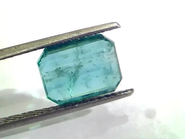 3.78 Ct Untreated Premium Natural Zambian Emerald Gems - Venus Gems