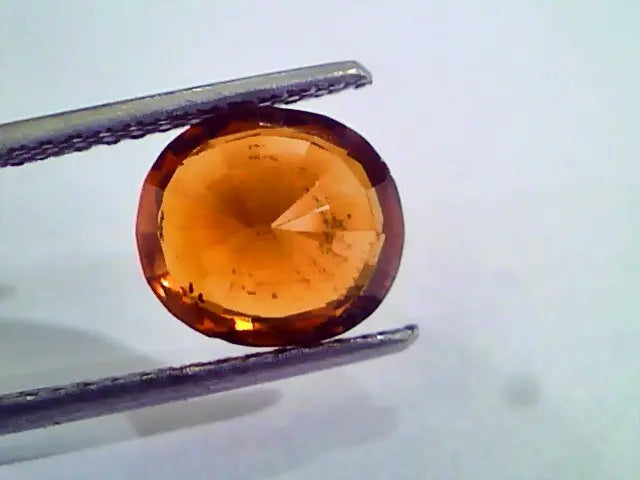3.83 Ct Unheated Untreated Premium Natural Ceylon Gomedh/Hessonite