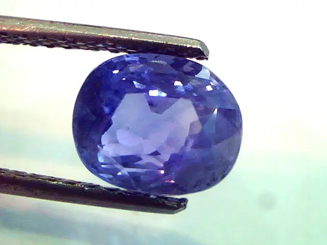 3.79 Carat Unheated Untreated Natural Ceylon Blue Sapphire