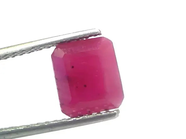 3.80 Ct Certified Unheated Untreated Natural New Burma Ruby - Venus Gems