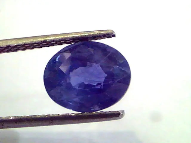 3.86 Ct Unheated Untreated Natural Ceylon Blue Sapphire Neelam Gems