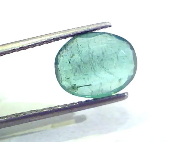 3.81 Ct Unheated Untreated Natural Zambian Emerald Panna Gemstones