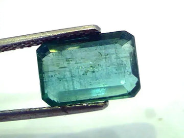 3.85 Ct Unheated Untreated Natural Zambian Emerald AAA