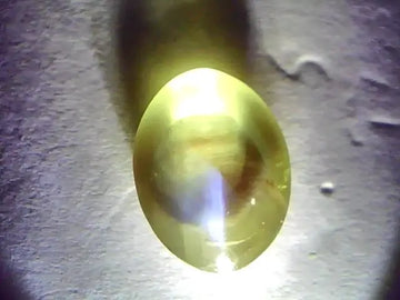 3.81 Ct Untreated Natural Alexandrite Chrysoberyl Cats Eye *RARE*