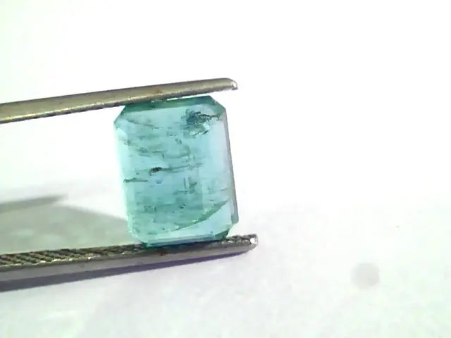 3.88 Ct Untreated Natural Zambian Emerald Gemstone Panna AAA