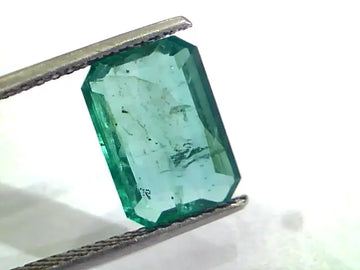 3.83 Ct Untreated Premium Natural Zambian Emerald Gems