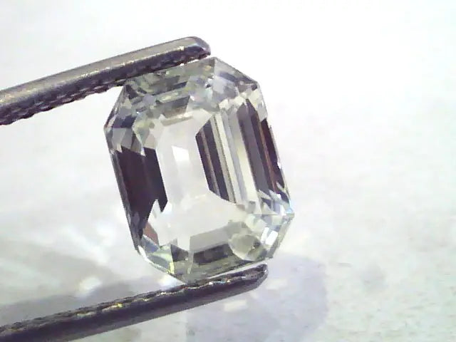 3.82 Ct Unheated Untreated Natural Premium White Sapphire Gemstone