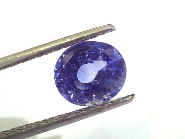3.85 Ct Unheated Untreated Natural Ceylon Blue Sapphire Neelam
