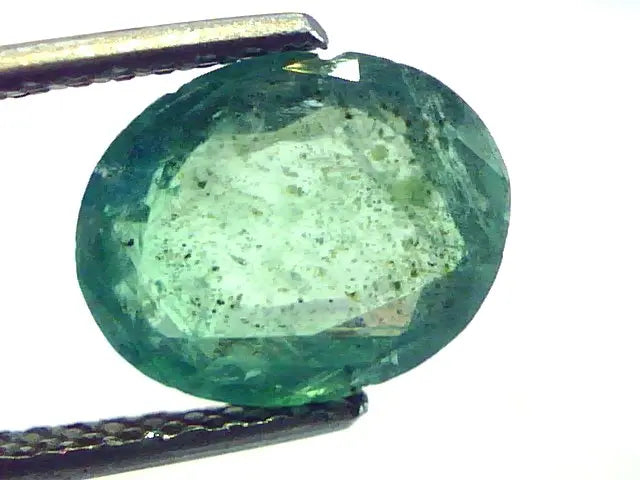 3.81 Ct Untreated Natural Zambian Green Emerald Panna Gemstone