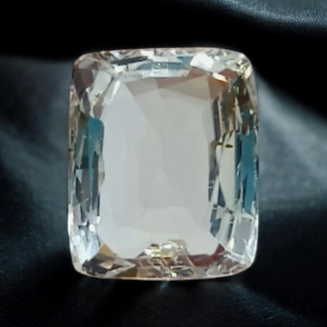 3.85 Ct IGI Certified Unheated Untreated Natural Premium White Sapphire - Venus Gems