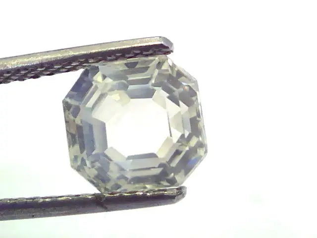 3.85 Ct Unheated Untreated Natural Premium White Sapphire Gemstone