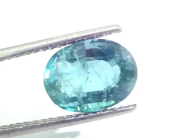 3.86 Ct Untreated Natural IGI Certified Zambian Emerald Gemstone AA - Venus Gems