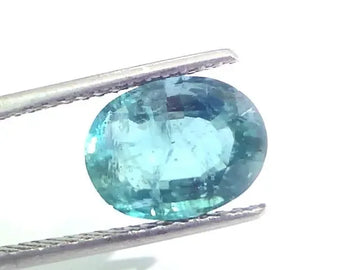 3.86 Ct Untreated Natural IGI Certified Zambian Emerald Gemstone AA - Venus Gems
