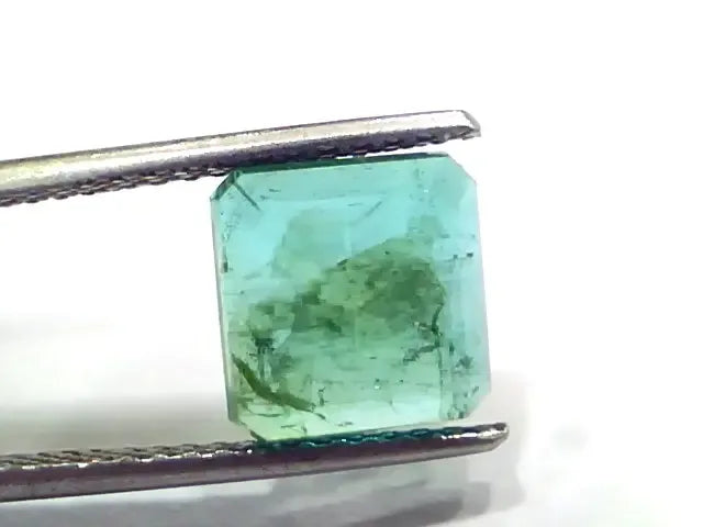 3.87 Ct GII Certified Untreated Natural Zambian Emerald Gemstone - Venus Gems