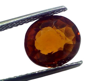 3.88 Ct Untreated Natural Ceylon Gomedh/Hessonite Gemstone For Rahu