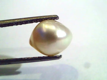 3.87 Ct Certified Natural Venunjula Real Pearl/Real Moti For Moon