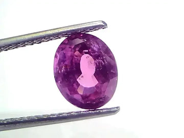 3.88 Ct GII Certified Unheated Untreated Natural Madagaskar Ruby AAAA - Venus Gems