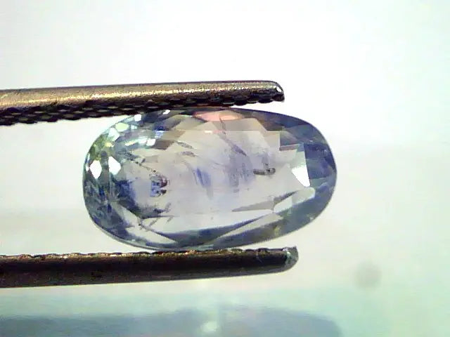 3.89 Carat Unheated Untreated Natural Blue Sapphire From Ceylon