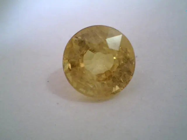 3.90 Ct Premium Grade Natural Bangkok Yellow Sapphire,Pukhraj