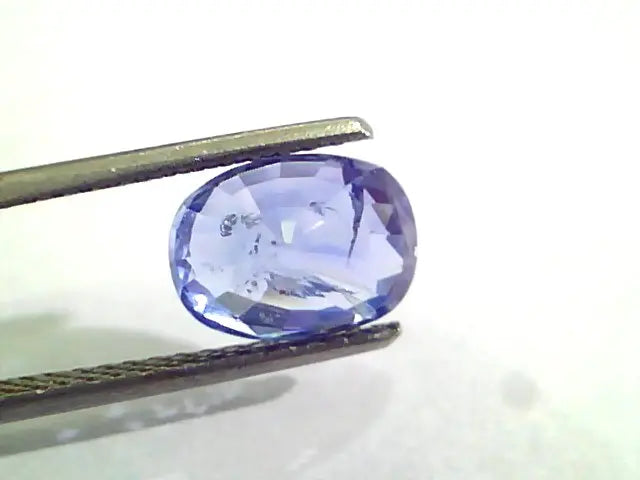 3.91 Ct Unheated Untreated Natural Ceylon Blue Sapphire Neelam