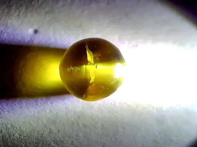 3.90 Ct Untreated Kanak Khet Natural Chrysoberyl Cats Eye *RARE* - Venus Gems