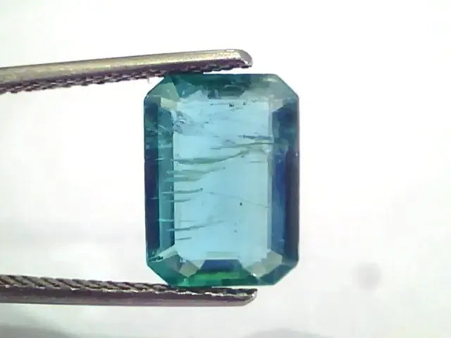 3.90 Ct Untreated Natural Zambian Emerald Gemstone Panna AAAA - Venus Gems