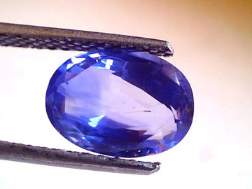 3.90 Ct Unheated Untreated Natural Ceylon Blue Sapphire Neelam