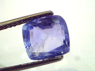 3.91 Ct Unheated Untreated Natural Ceylon Blue Sapphire/Neelam