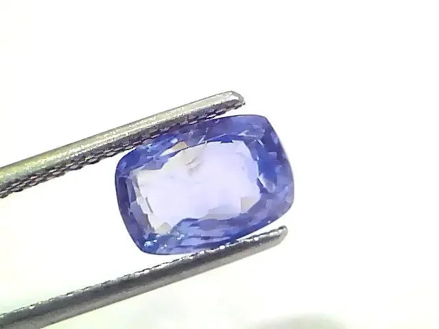 3.91 Ct IGI Certified Unheaated Untreated Natural Burma Blue Sapphire AA - Venus Gems