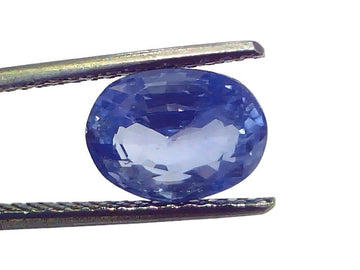 3.91 Ct Certified Unheated Untreated Natural Ceylon Blue Sapphire